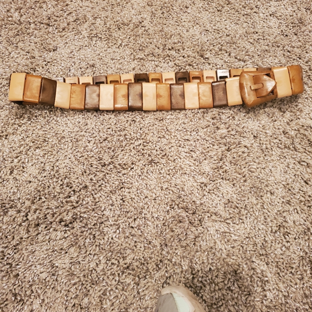 Faux Wooden Belt